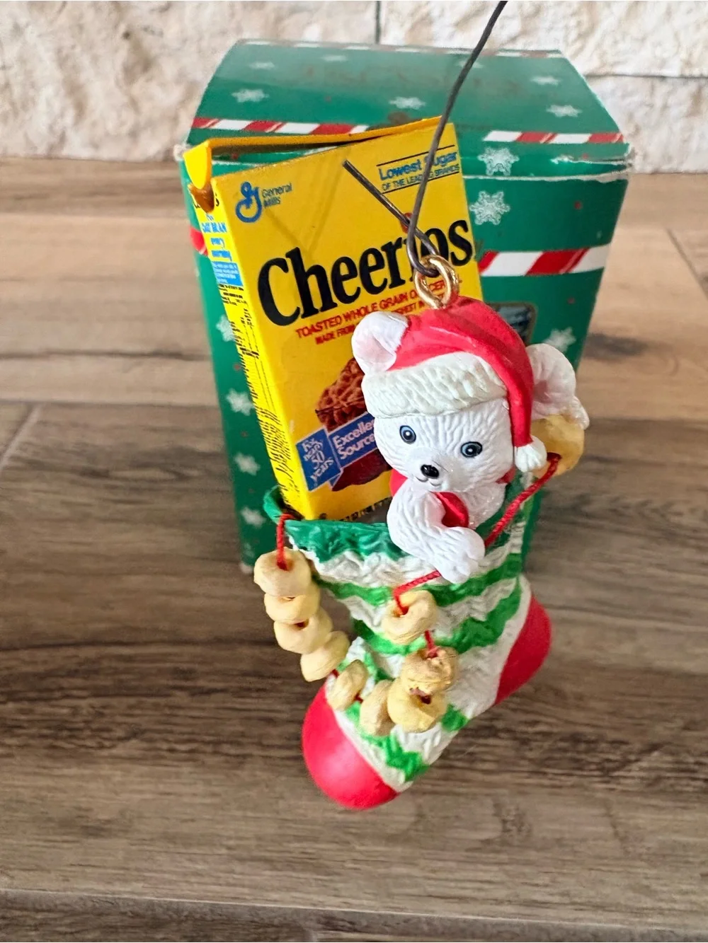 Cheerios Enesco Ornament - Christmas Cheer